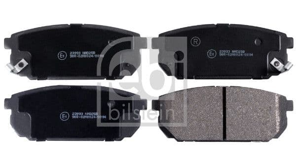 set placute frana,frana disc FEBI BILSTEIN 16524