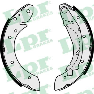 Set saboti frana LPR 07730