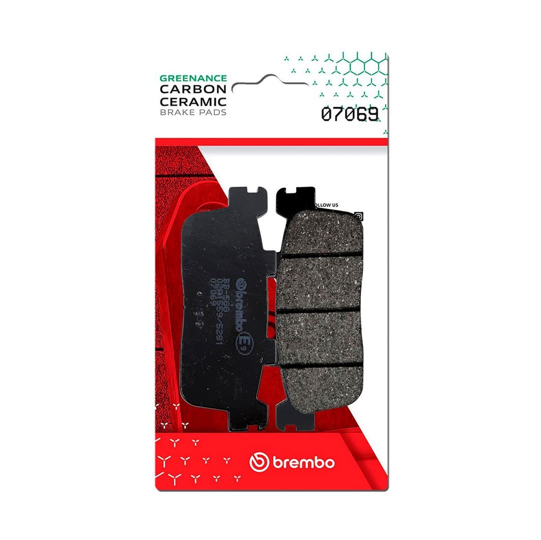 set placute frana,frana disc BREMBO PRIME - CarbonCeramic 07069