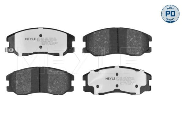 set placute frana,frana disc MEYLE -PD: Advanced performance and design. 025 245 1016/PD