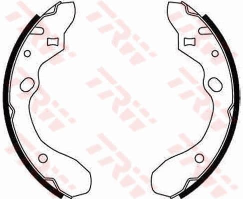 Set saboti frana TRW GS8582