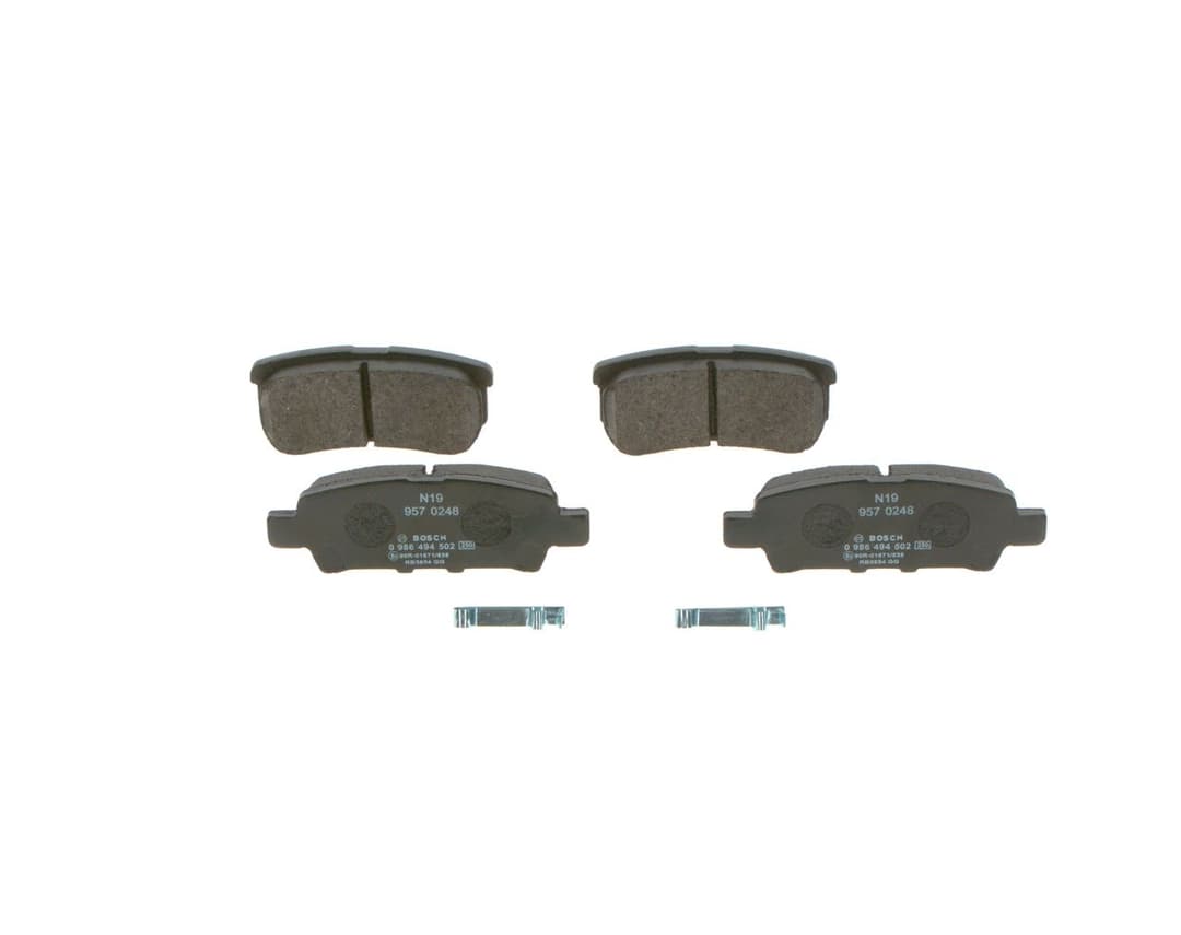 set placute frana,frana disc BOSCH 0 986 494 502