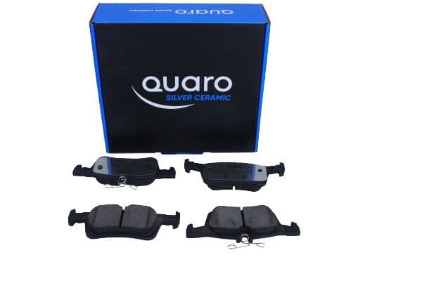 set placute frana,frana disc QUARO SILVER CERAMIC QP2165C