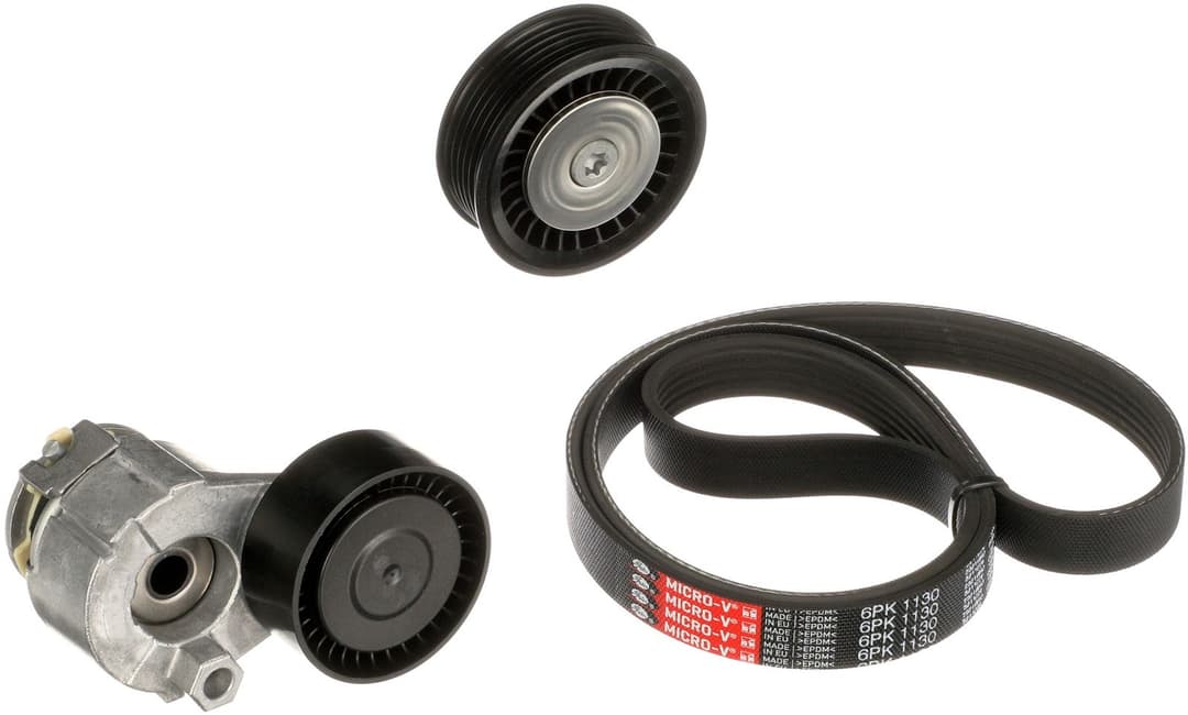 Set curea transmisie cu caneluri GATES Micro-V® K056PK1130