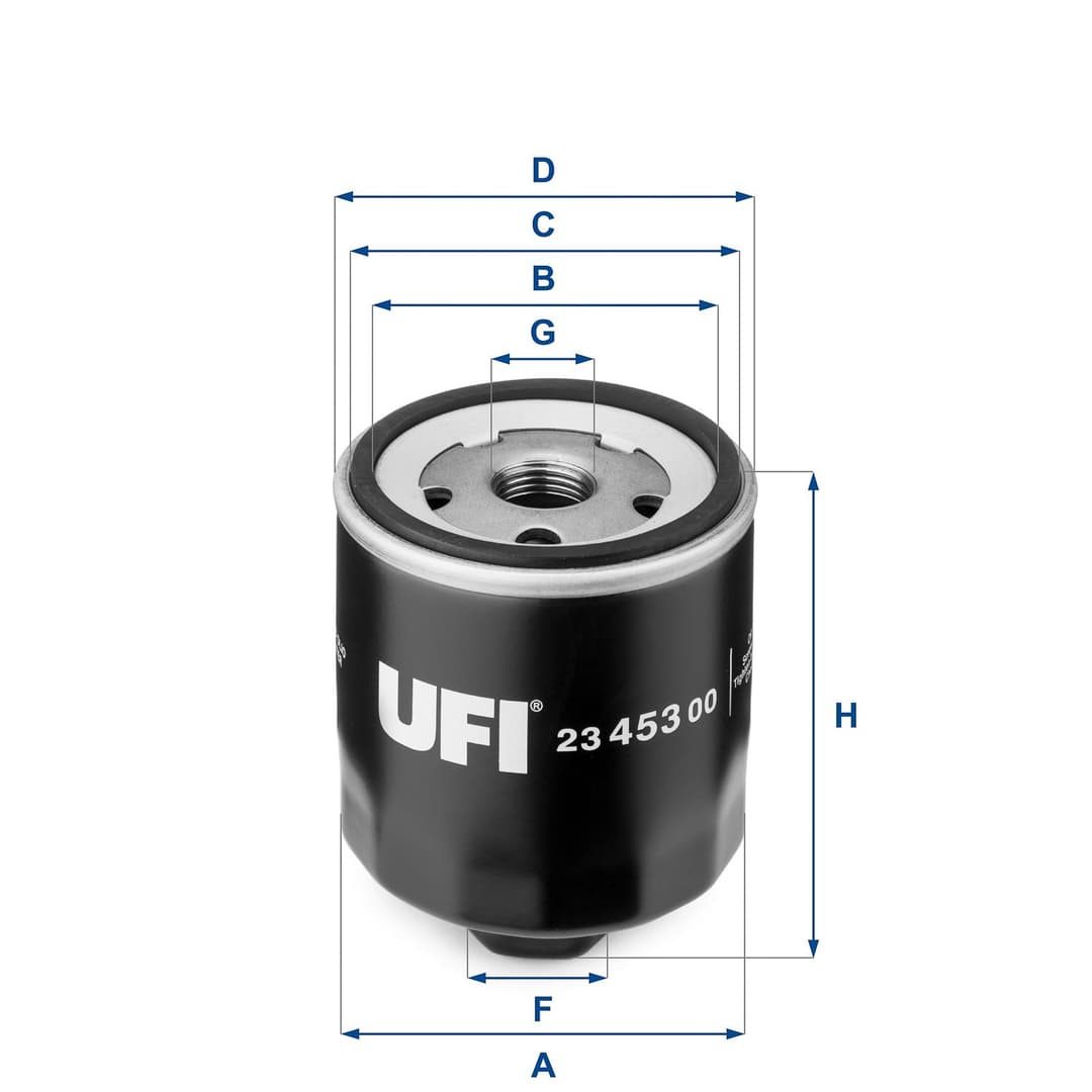 Filtru ulei UFI 23.453.00