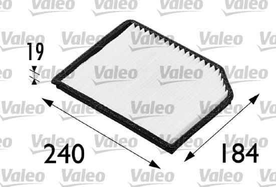 Filtru, aer habitaclu VALEO ESSENTIAL 698173