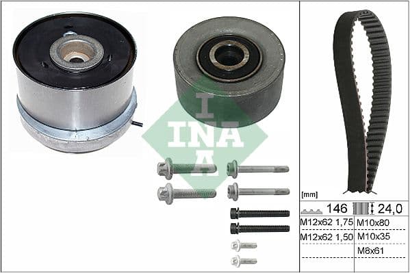 Set curea de distributie Schaeffler INA 530 0724 10