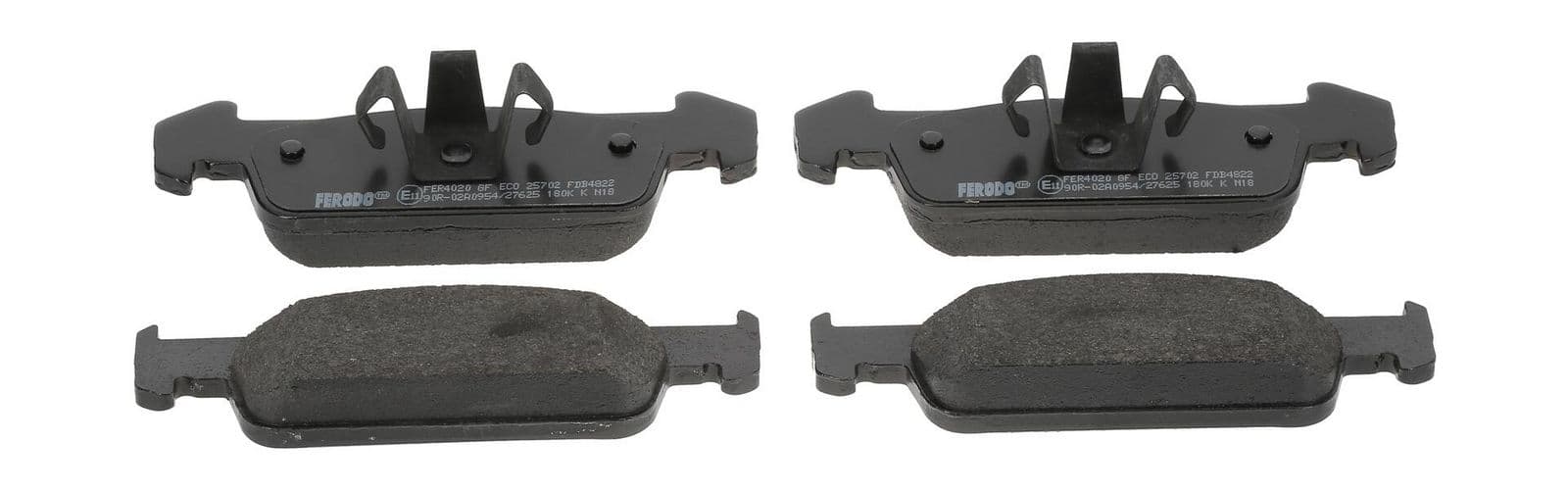 set placute frana,frana disc FERODO PREMIER ECO FRICTION FDB4822