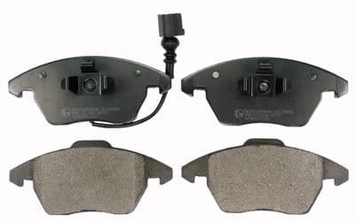 set placute frana,frana disc DENCKERMANN B110858