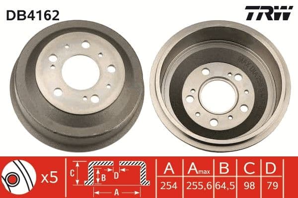 Tambur frana TRW DB4162