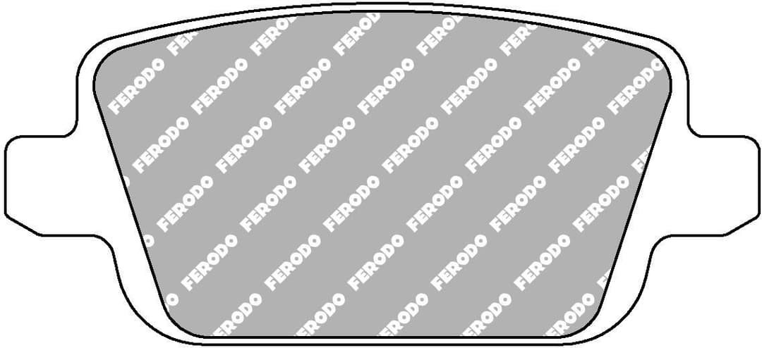set placute frana,frana disc FERODO FCP1917H