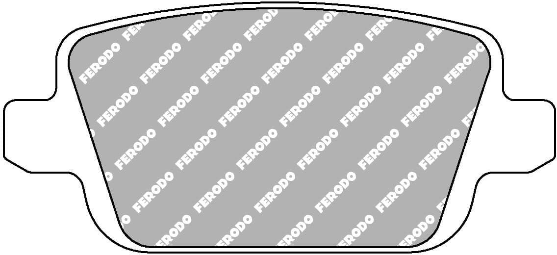 set placute frana,frana disc FERODO FCP1917H