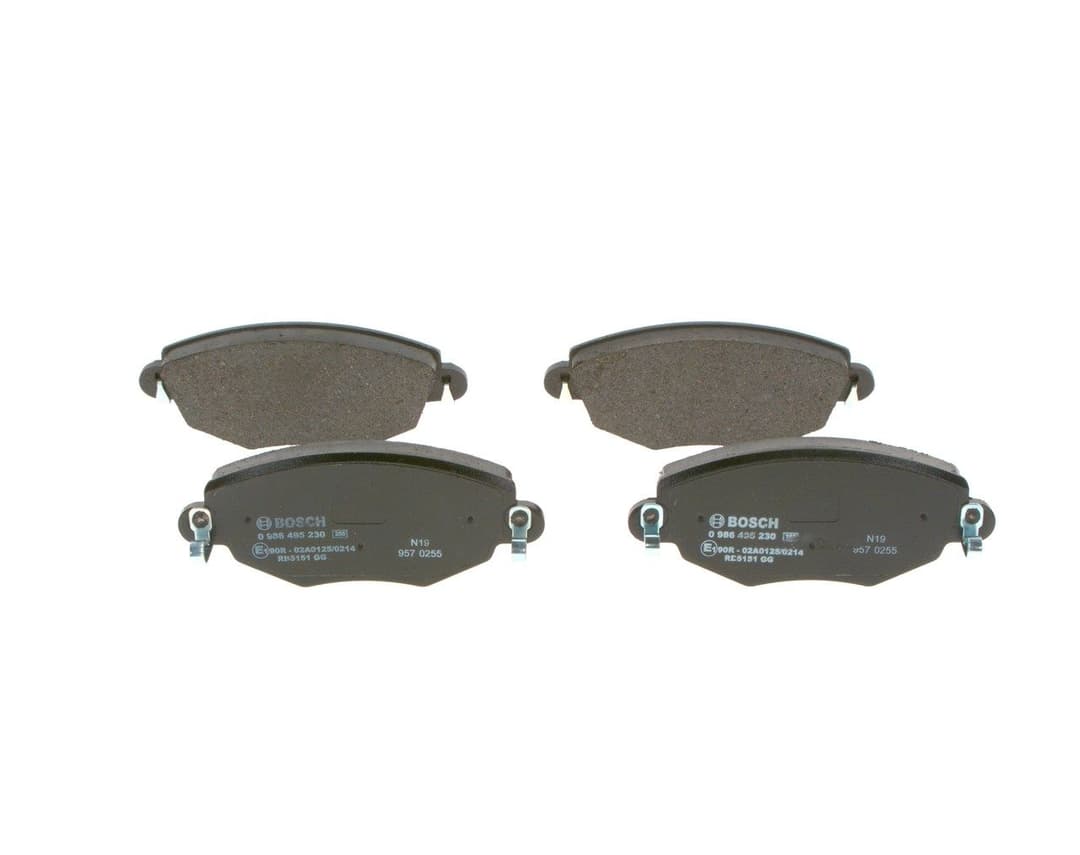 set placute frana,frana disc BOSCH 0 986 495 230