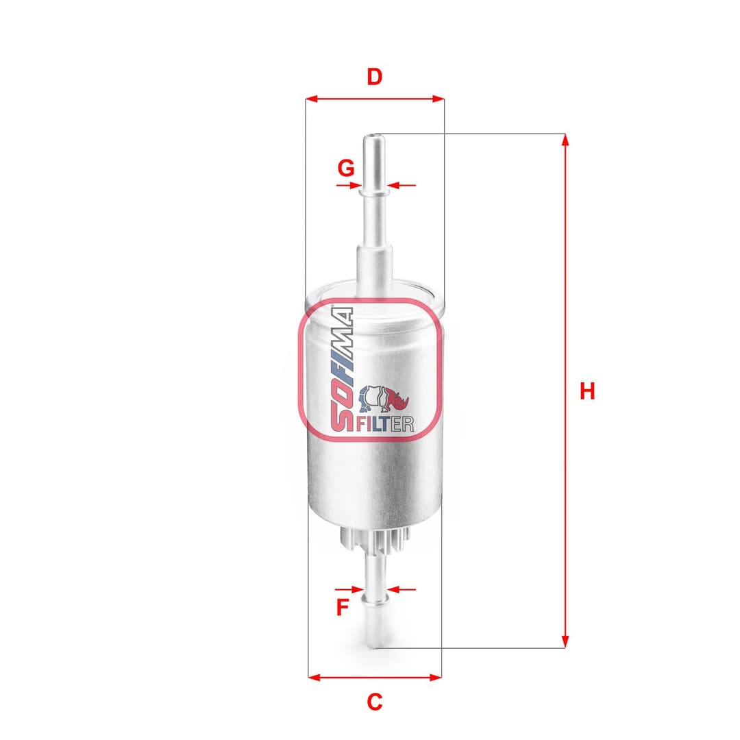 filtru combustibil SOFIMA S 1844 B