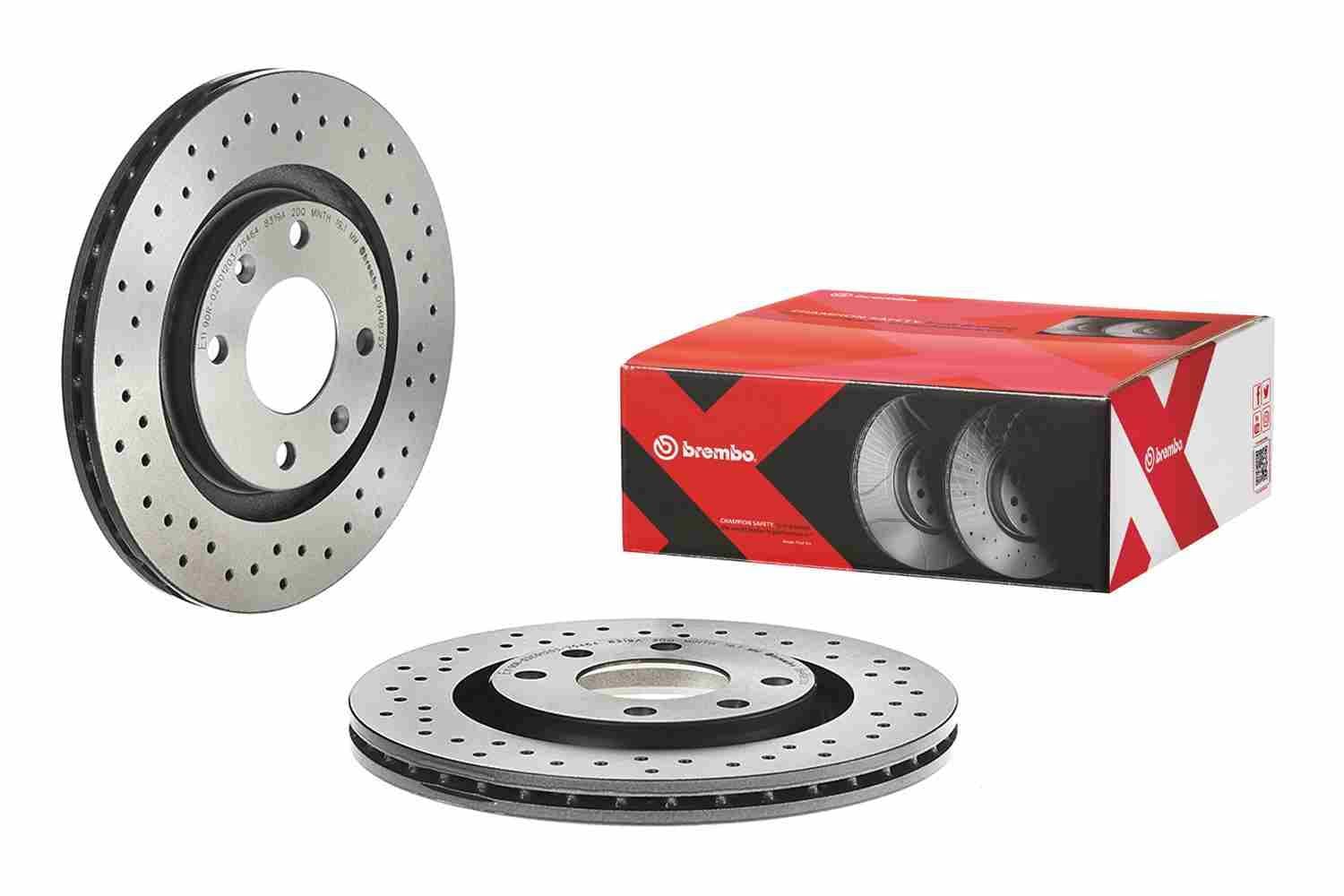 Disc frana BREMBO 09.4987.2X