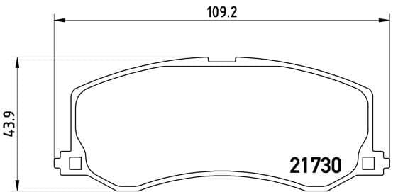 set placute frana,frana disc BREMBO PRIME LINE P 79 004