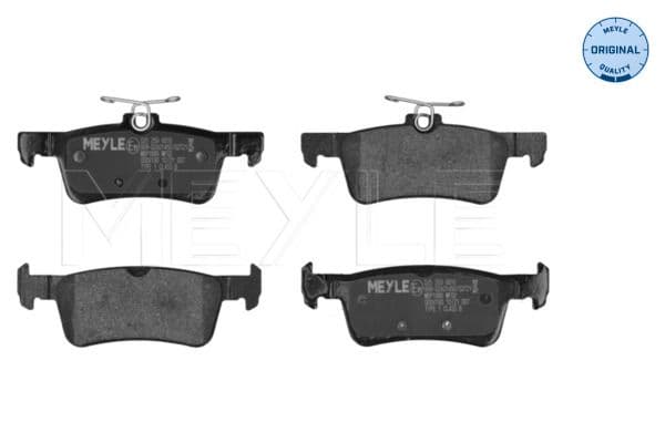 set placute frana,frana disc MEYLE -ORIGINAL: True to OE. 025 259 6816