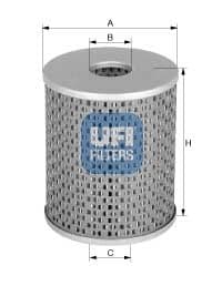 filtru combustibil UFI 26.601.00