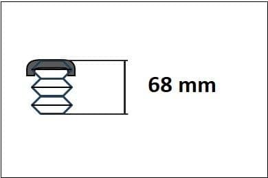 Capac protectie/Burduf, amortizor KYB 940007