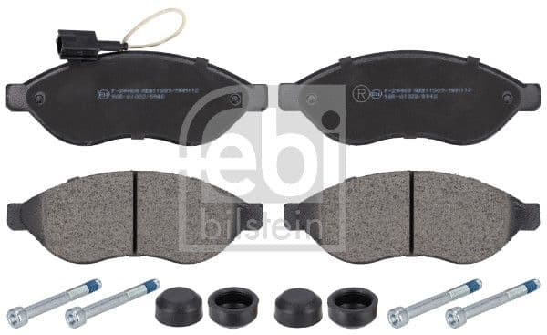set placute frana,frana disc FEBI BILSTEIN 16716
