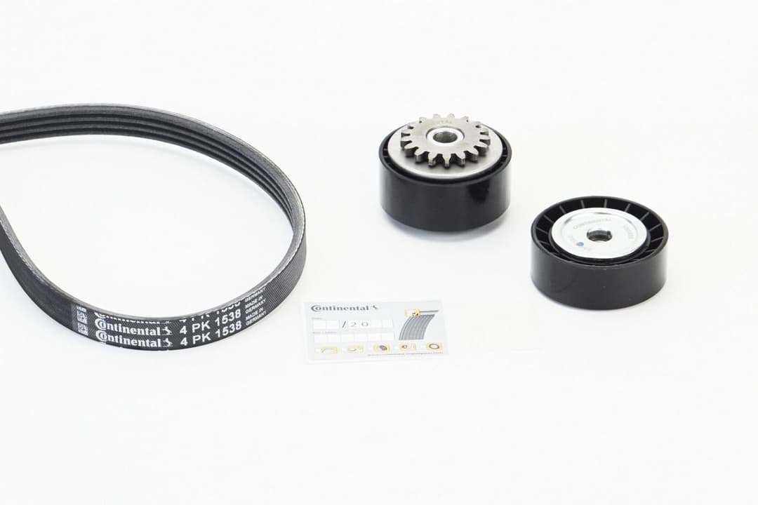 Set curea transmisie cu caneluri CONTINENTAL CTAM 4PK1538K1