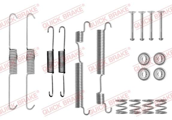 Set accesorii, sabot de frana QUICK BRAKE 105-0770