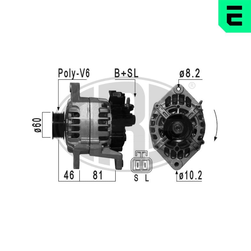 Generator / Alternator ERA 210046A