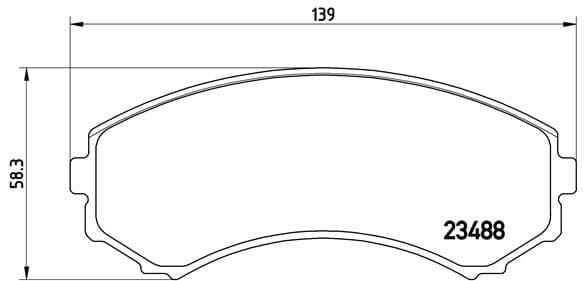 set placute frana,frana disc BREMBO PRIME LINE P 54 029