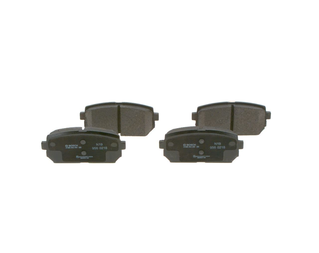 set placute frana,frana disc BOSCH 0 986 494 400