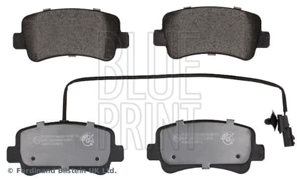 set placute frana,frana disc BLUE PRINT ADN142154