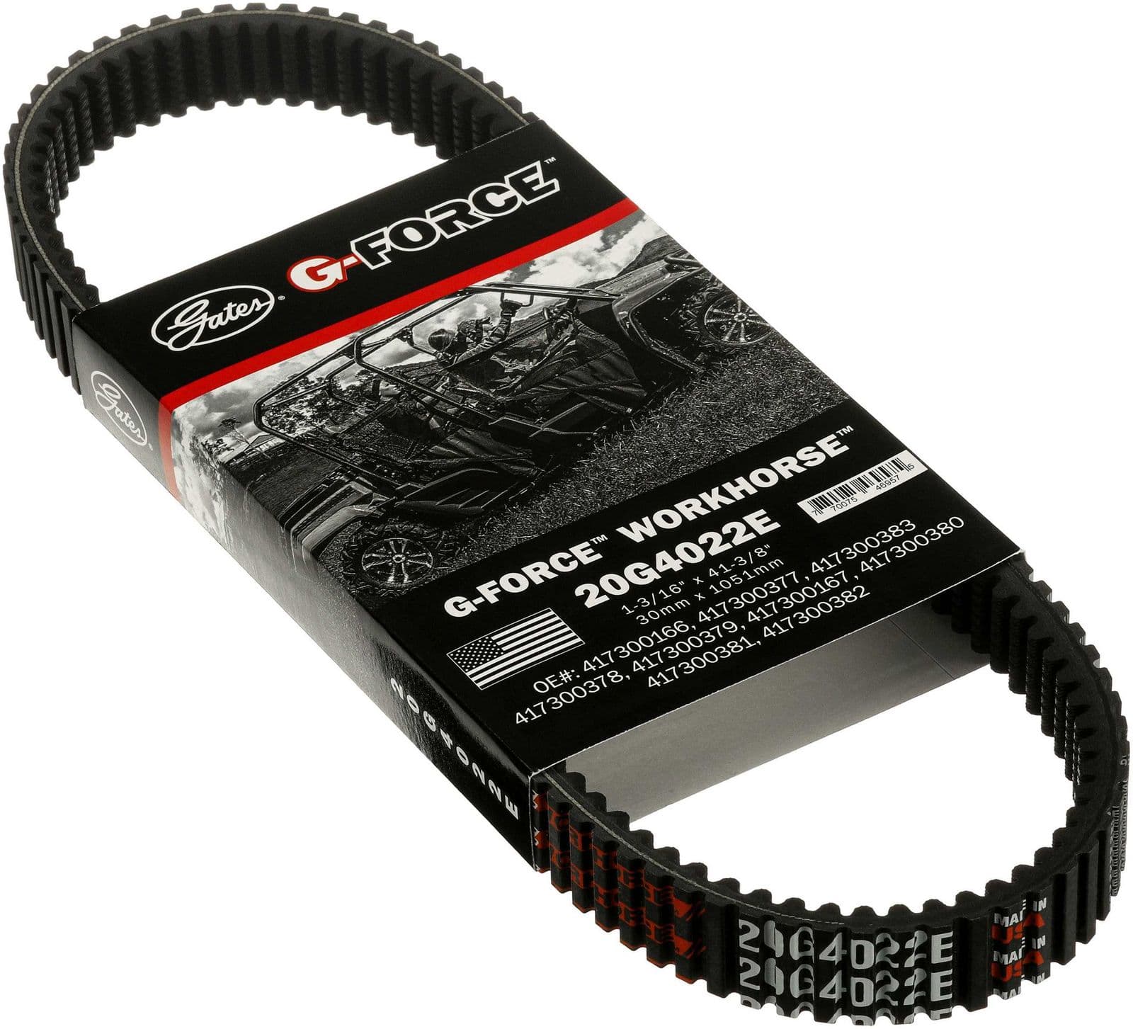 Curea de transmisie CVT GATES G-Force WorkHorse™ 20G4022E