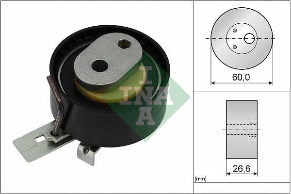 rola intinzator,curea distributie Schaeffler INA 531 0938 10