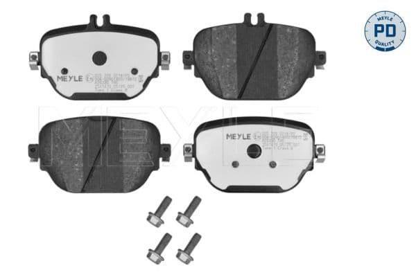 set placute frana,frana disc MEYLE 025 226 0218/PD