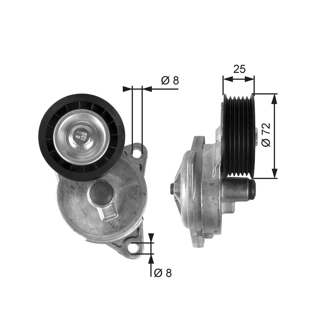 Intinzator curea, curea distributie GATES DriveAlign™ T38188