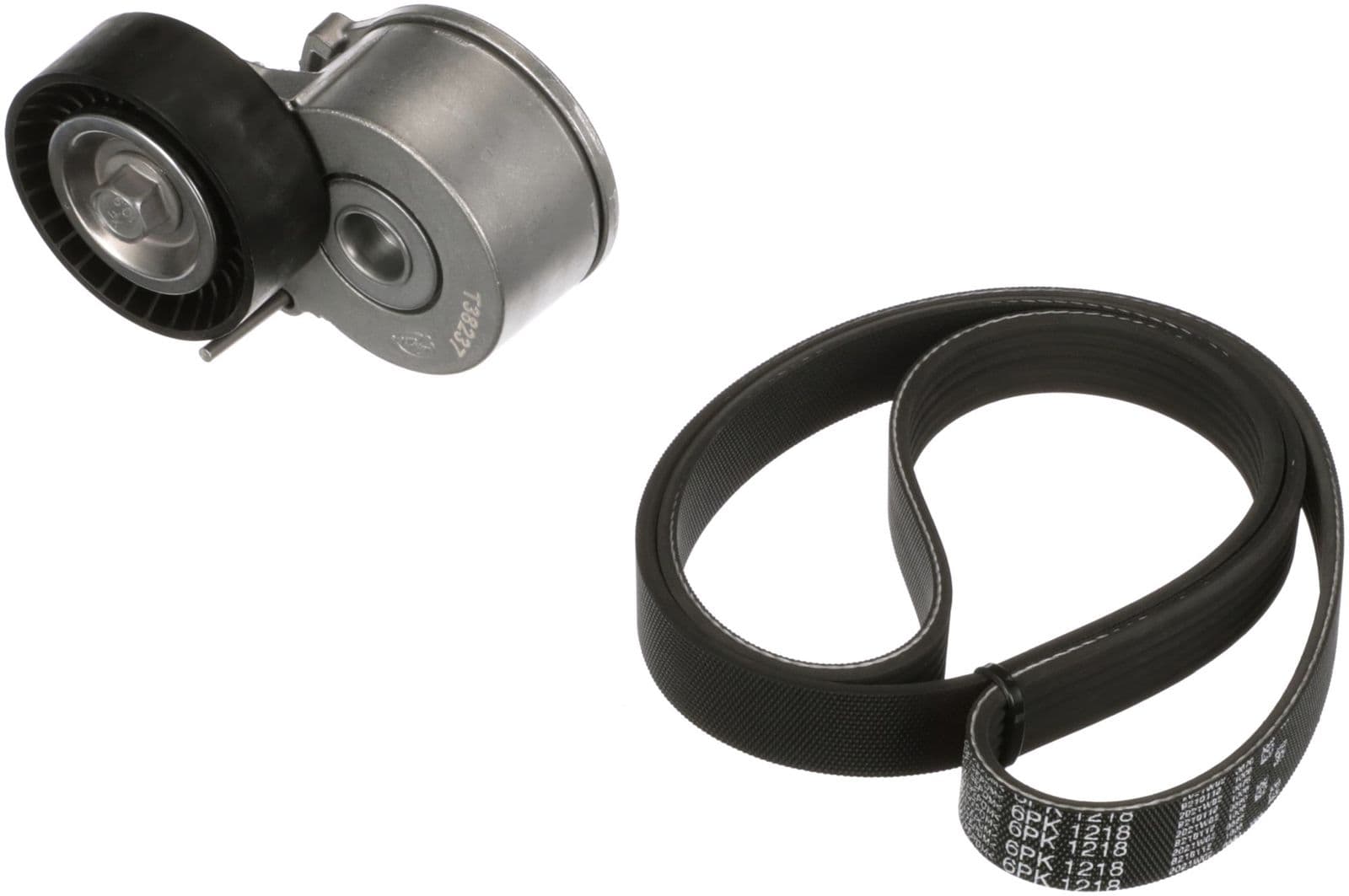 Set curea transmisie cu caneluri GATES Micro-V® K016PK1218