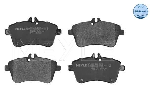 set placute frana,frana disc MEYLE -ORIGINAL: True to OE. 025 238 8120