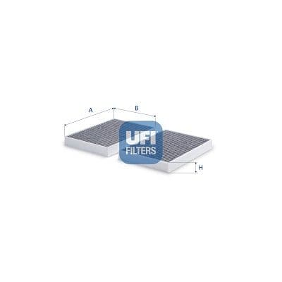 Filtru, aer habitaclu UFI 54.370.00