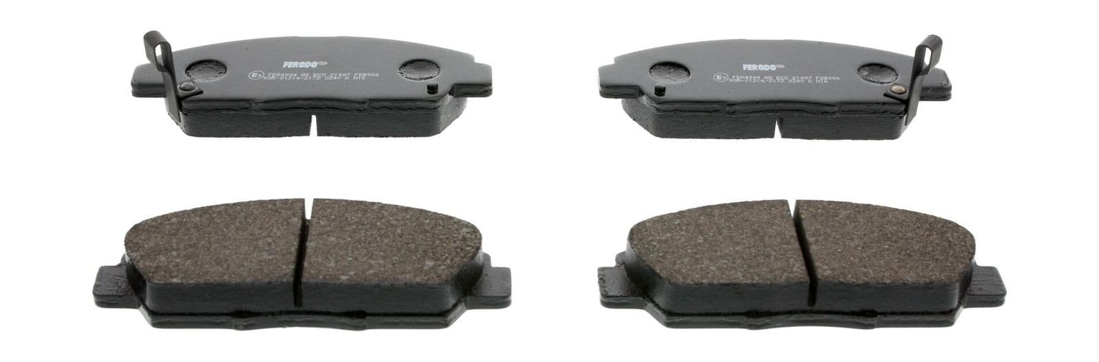set placute frana,frana disc FERODO PREMIER ECO FRICTION FDB904