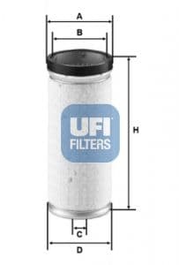 Filtru aer secundar UFI 27.561.00