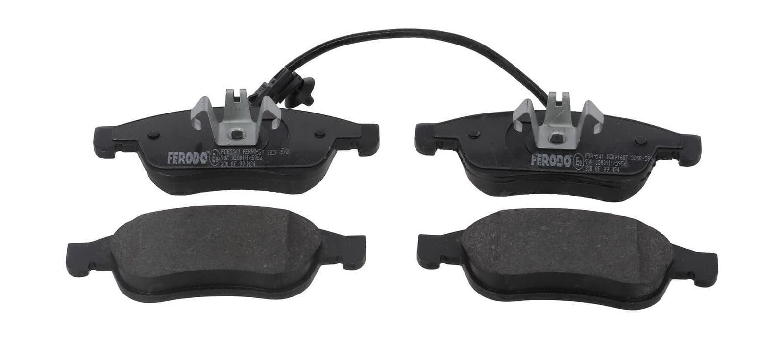 set placute frana,frana disc FERODO PREMIER ECO FRICTION FDB5541