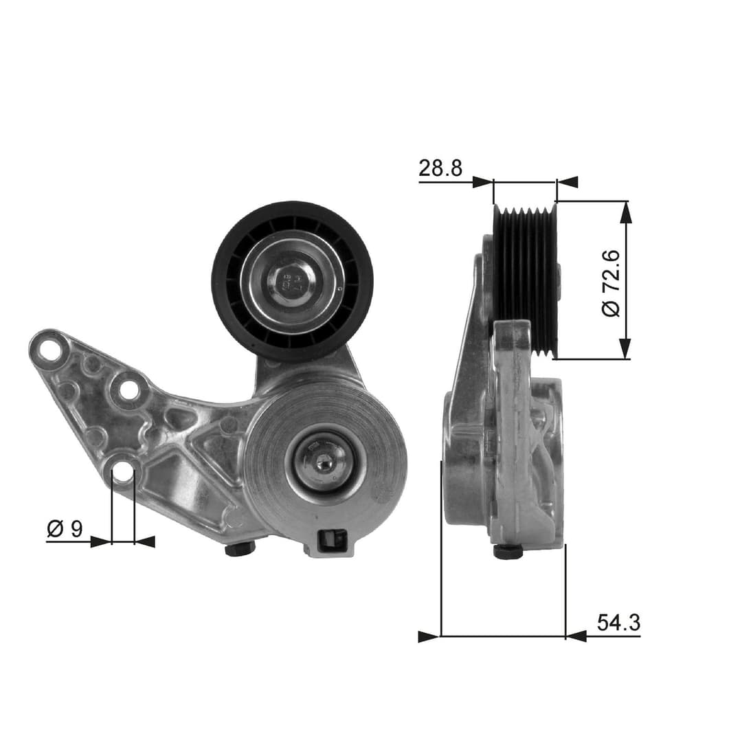 Intinzator curea, curea distributie GATES DriveAlign™ T38208