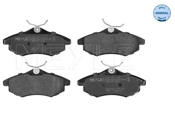 set placute frana,frana disc MEYLE -ORIGINAL: True to OE. 025 234 0719