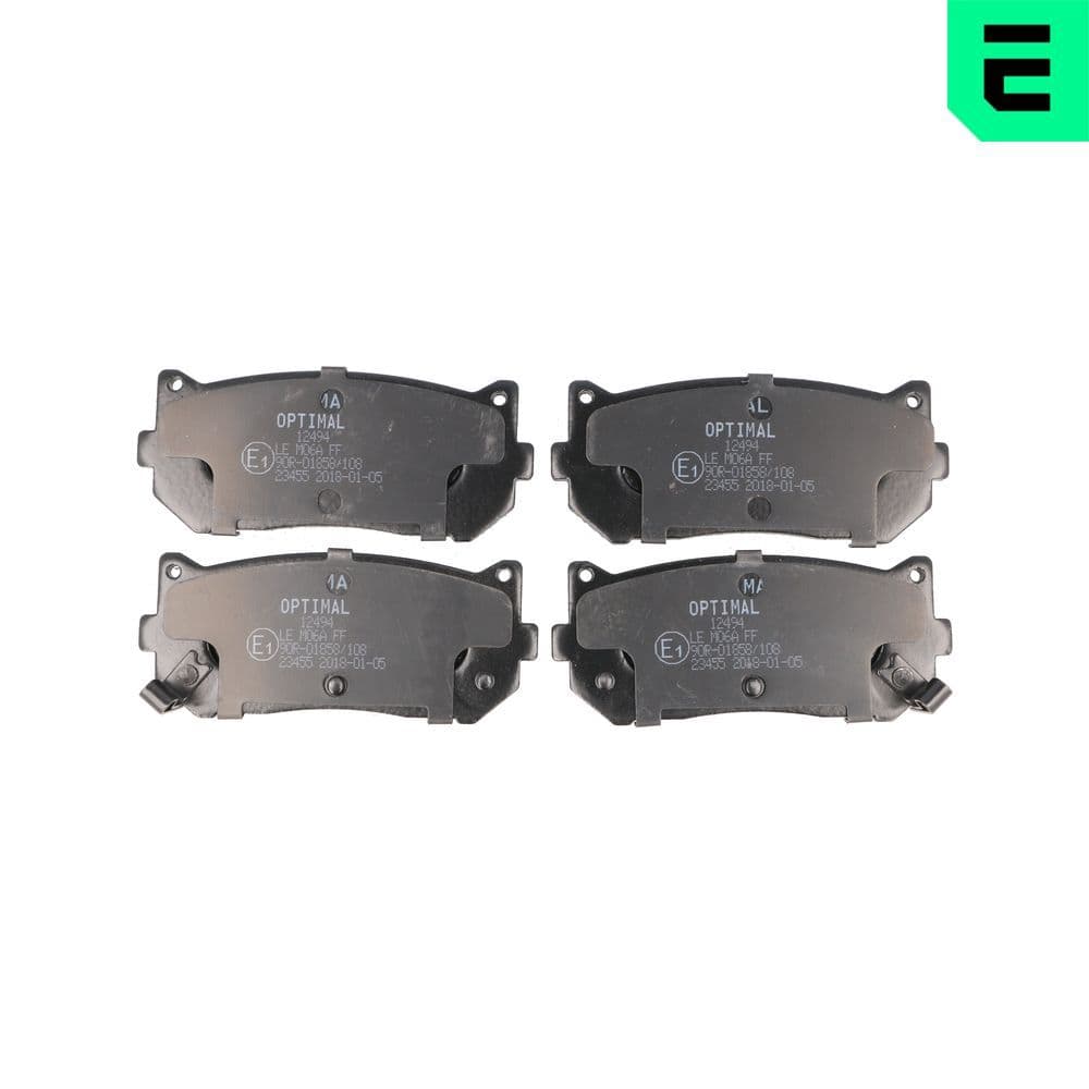 set placute frana,frana disc OPTIMAL BP-12494