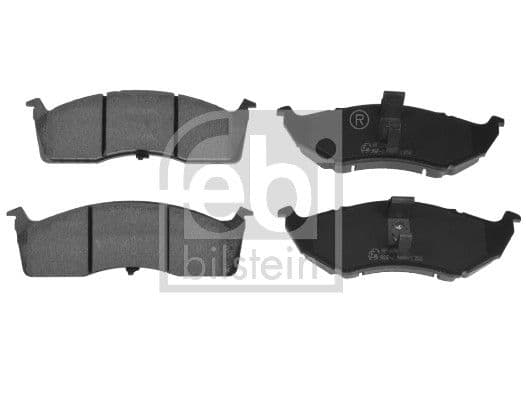 set placute frana,frana disc FEBI BILSTEIN 116366