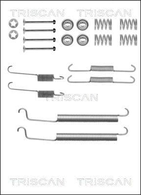 Set accesorii, sabot de frana TRISCAN 8105 102581