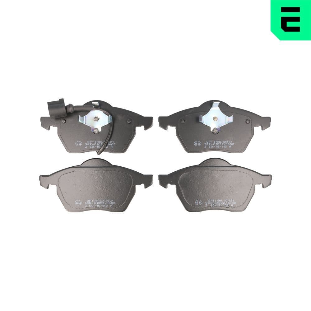 set placute frana,frana disc OPTIMAL BP-10421