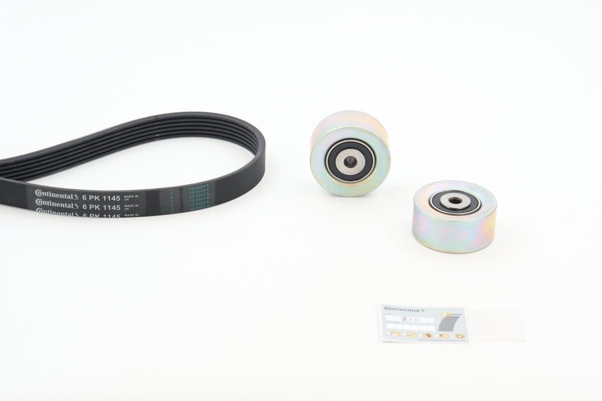 Set curea transmisie cu caneluri CONTINENTAL CTAM 6PK1145K4
