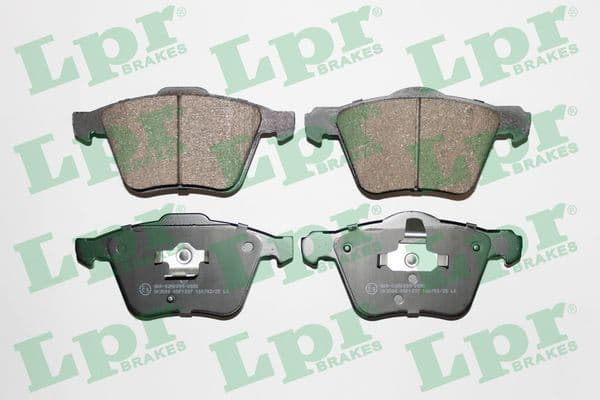 set placute frana,frana disc LPR 05P1237