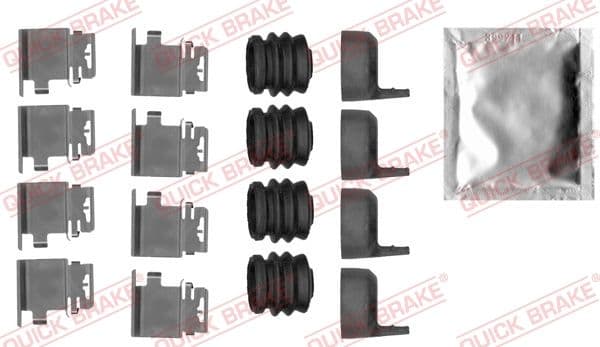 Set accesorii, placute frana QUICK BRAKE 109-0036