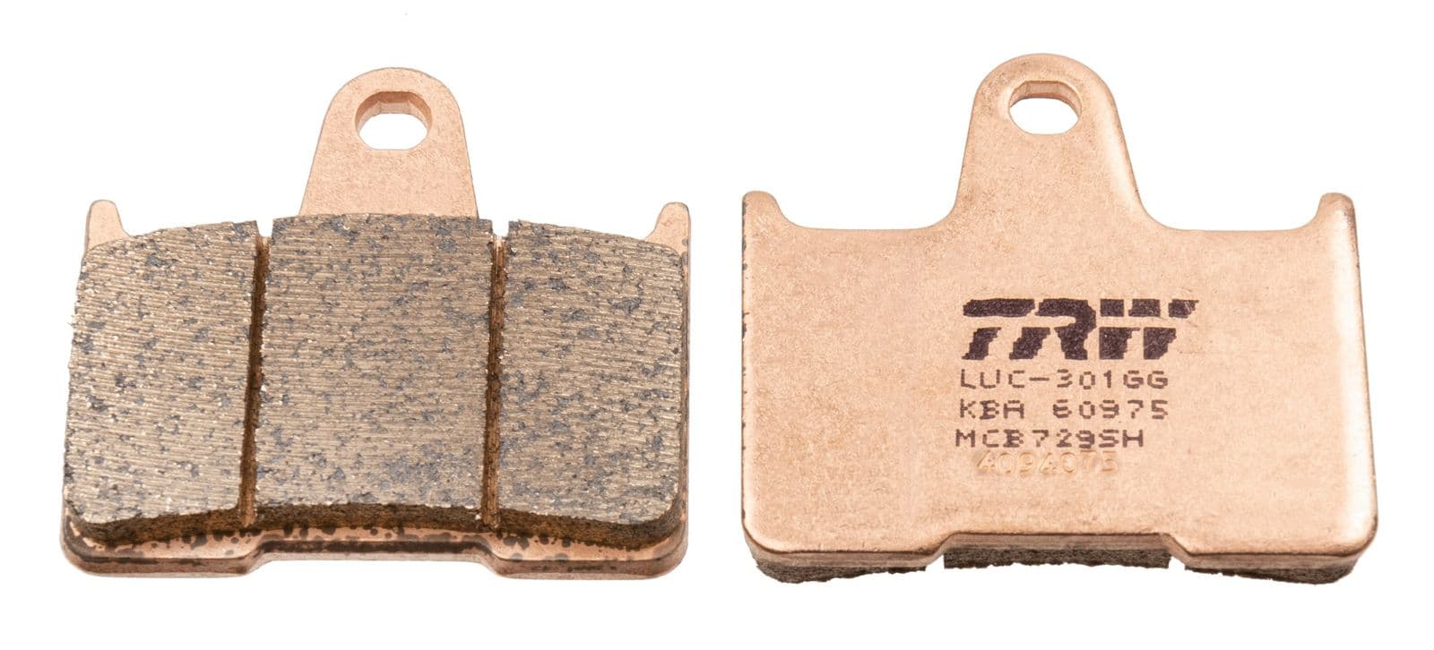 set placute frana,frana disc TRW Sinter Street MCB729SH